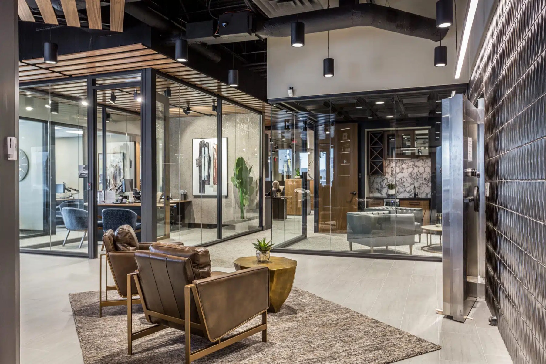 Coffee bar and hospitality nook