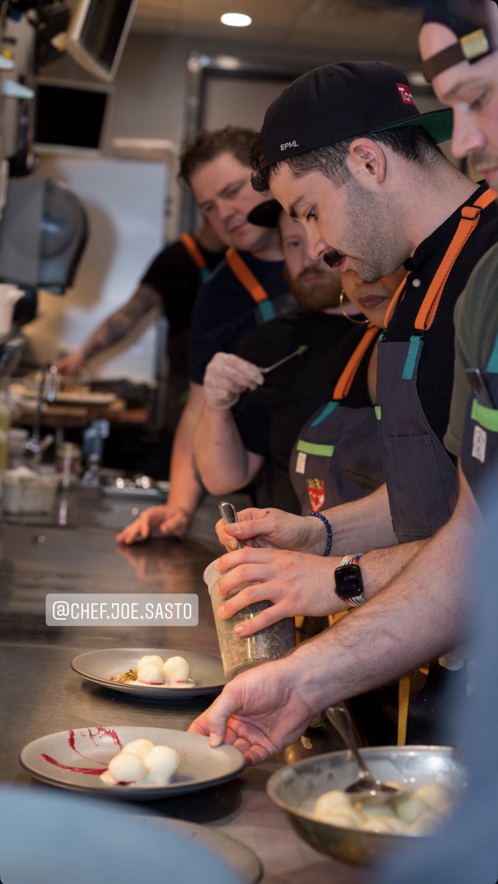 Chefs on the line