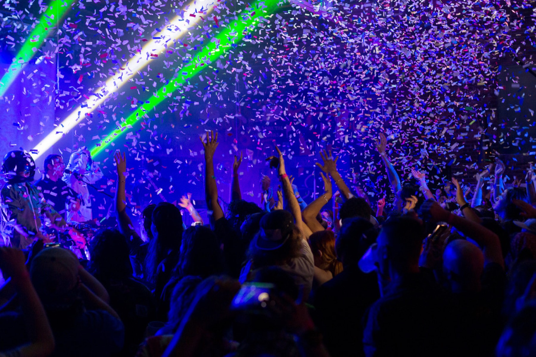 Crowd surfing