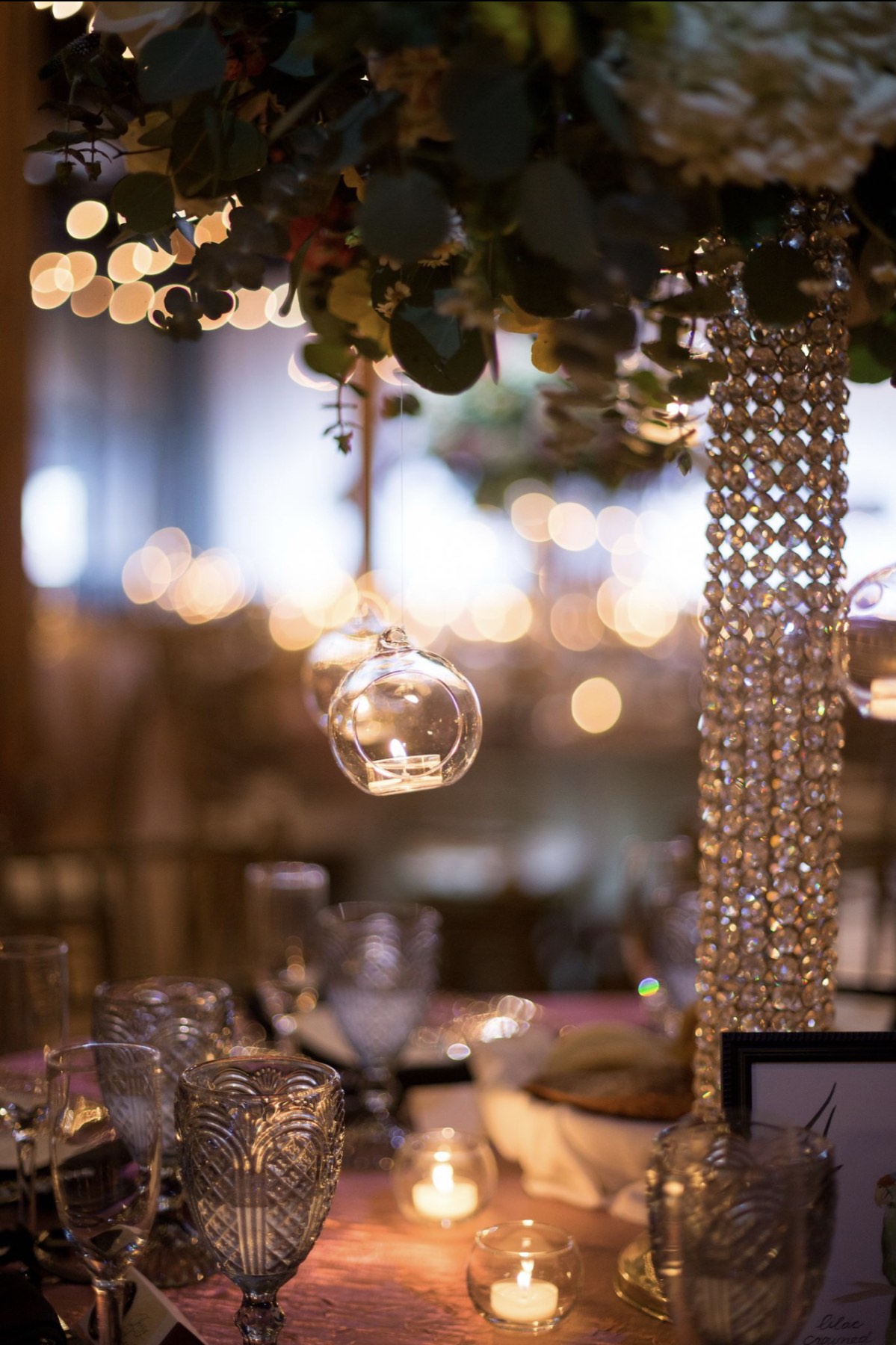 Crystal reception detail
